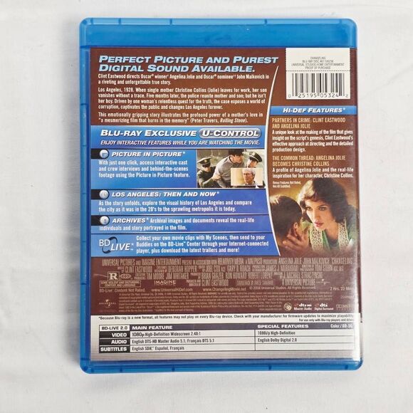 Changeling (Blu-ray, 2008 Universal Pictures) - Picture 3 of 3